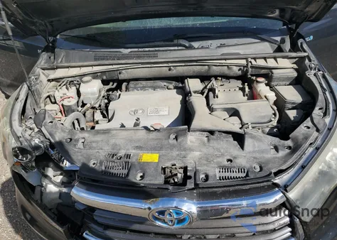 2016 Toyota Highlander Hybrid Limited from USA, damaged, VIN 5TDDCRFHXGS018779